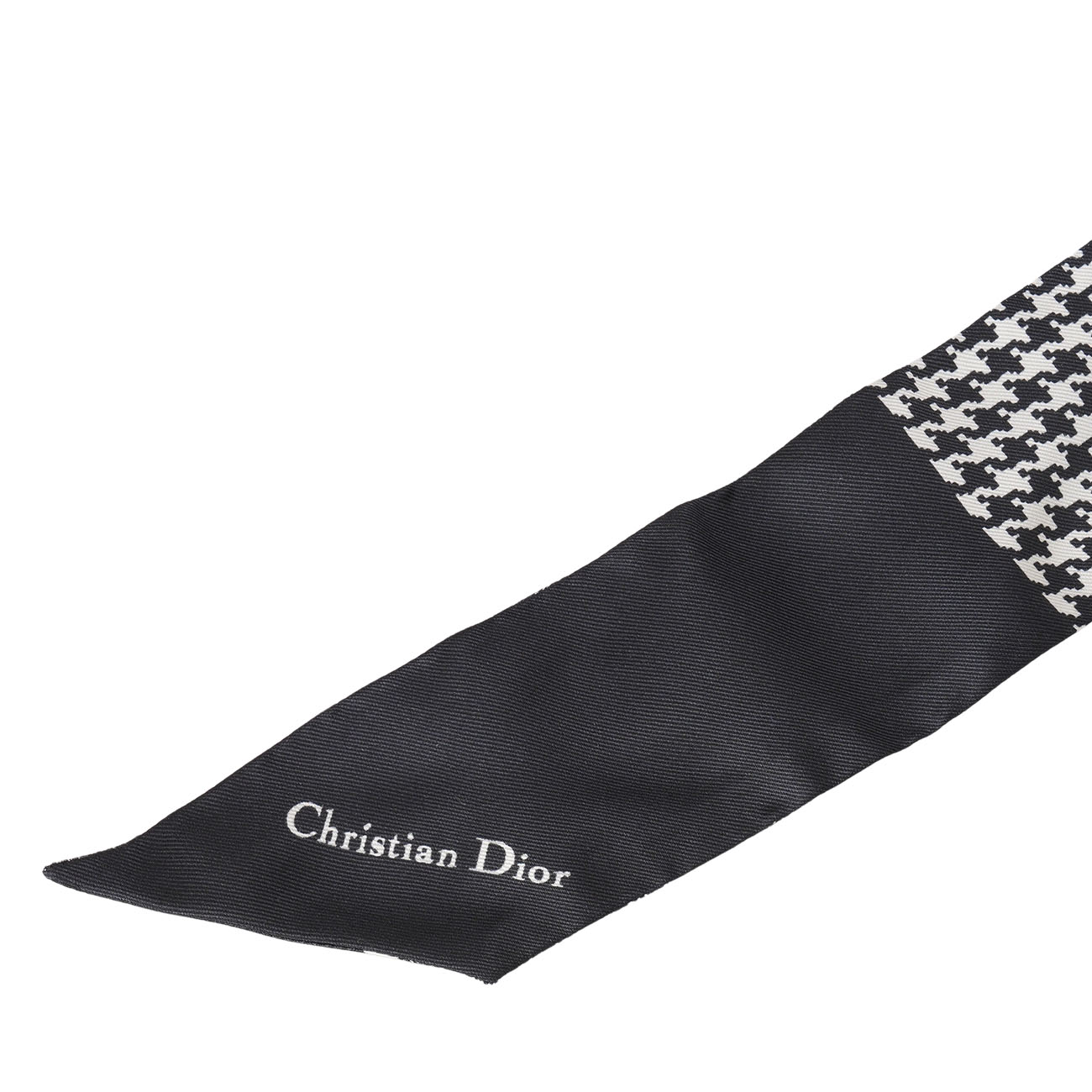 CHRISTIAN DIOR(USED)디올 트윌리 하운드체크